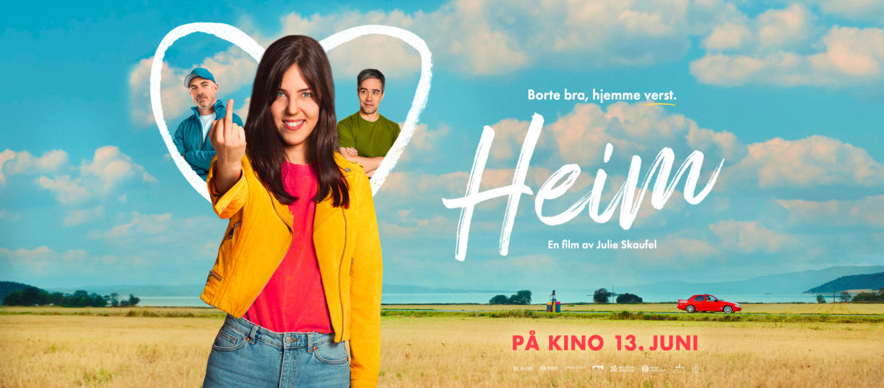 Hva om det som fortoner seg som en total katastrofe blir veien til kjærligheten? 😅 Heim kommer på kino 13. juni 💛